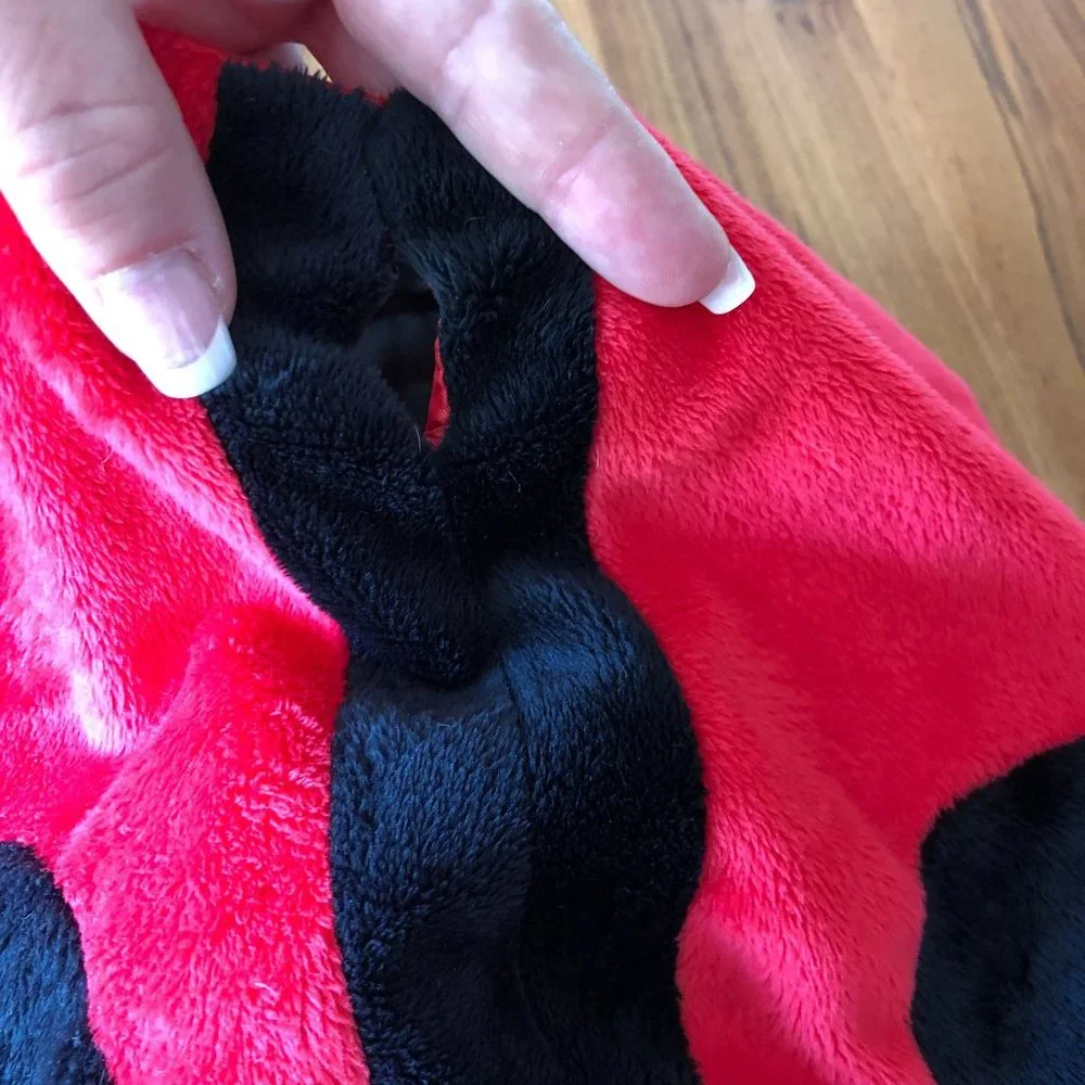 Target‎ Ladybug Dog Costume Size Large 18 inch Halloween 2 Piece Lady Bug Red